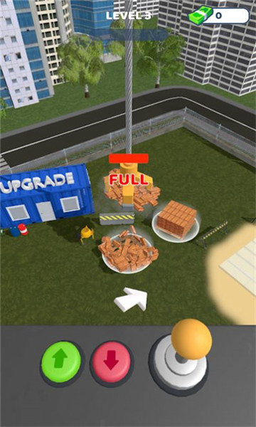 起重机建造城市建筑1