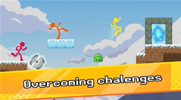 斯蒂克曼跑酷跳跃大师3