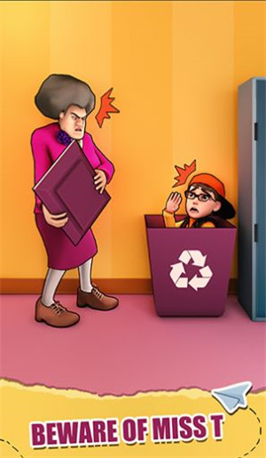 逃出学校悄悄溜走1