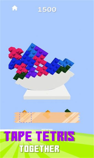 俄罗斯方块盖宝塔2