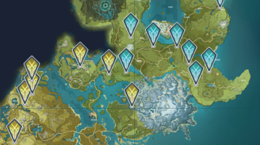 原神全部地灵龛位置大全2023最新位置介绍