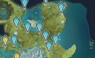 原神蒙德地灵龛位置 2023最新位置分享