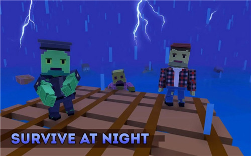 方块人木筏求生2