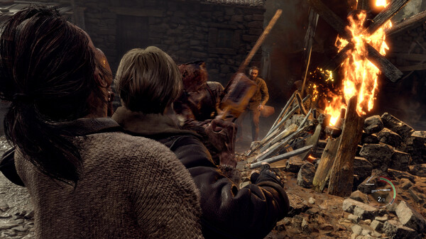 生化危机4重制版二周目继承什么武器