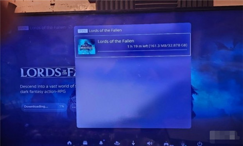 堕落之主PS5版已开启预载 文件大小约33GB
