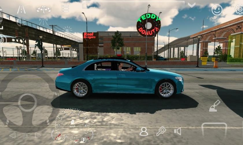 手动挡停车场奔驰模组3