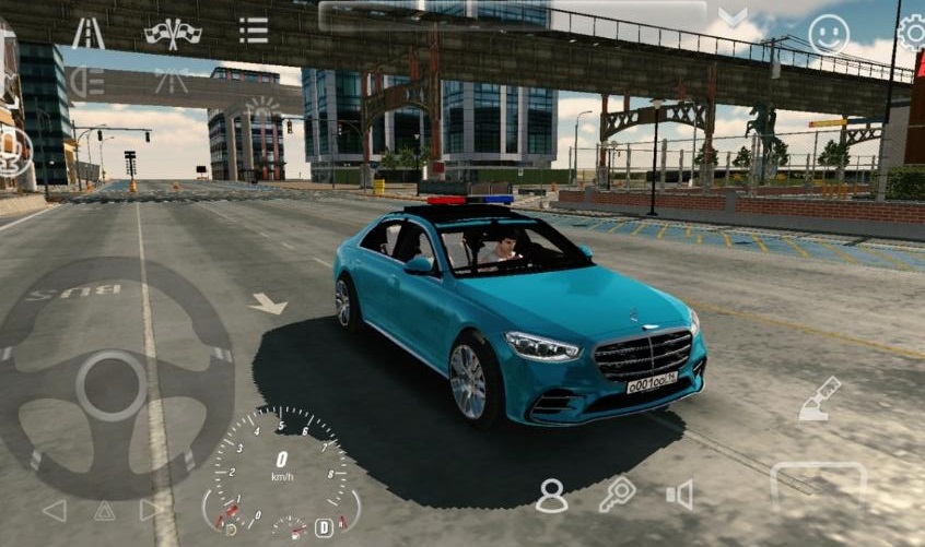 手动挡停车场奔驰模组4