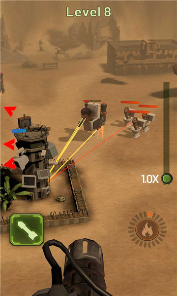 马桶人飞行射击3