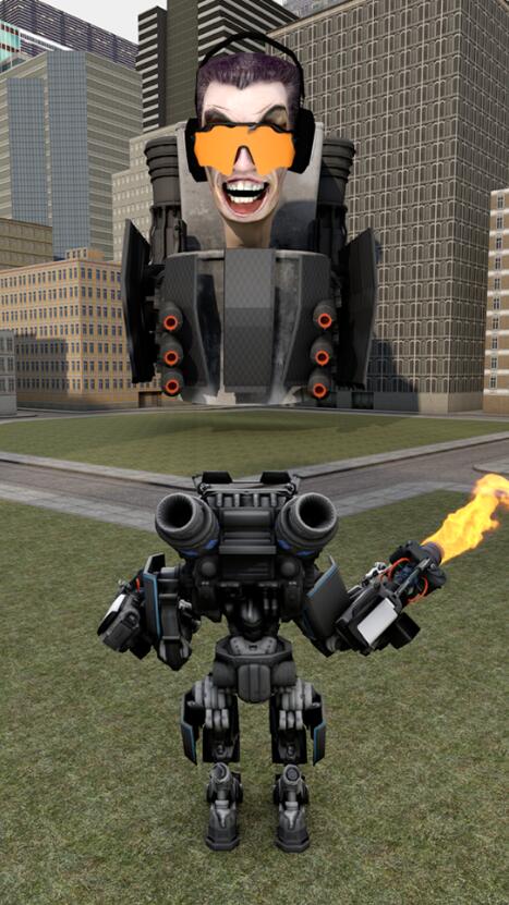 马桶人大战开放世界万圣节版3