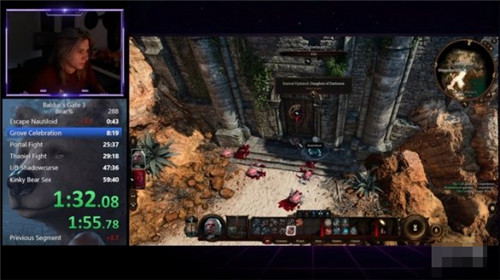 博德之门3 高玩仅用了50分钟就达成推倒熊的记录