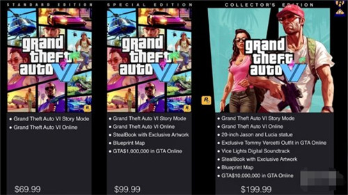 GTA6粉丝自制游戏商店页面 豪华版定价100刀