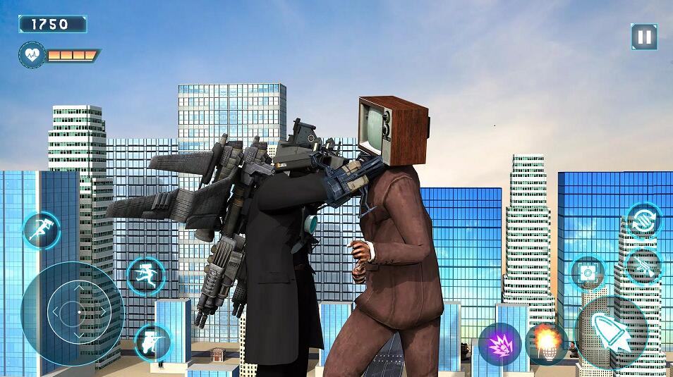 马桶人城市英雄3d5