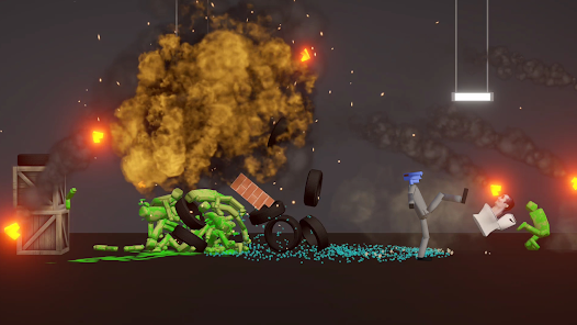 3d布娃娃沙盒游乐场马桶模组2