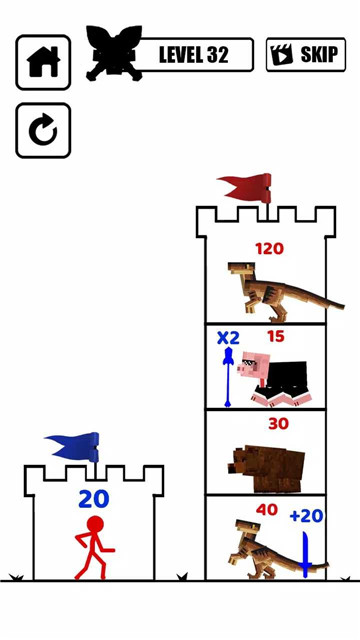 火柴人塔楼战争2