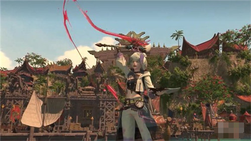 FF14 7.0版新法系职业技能展示 使用画笔当武器