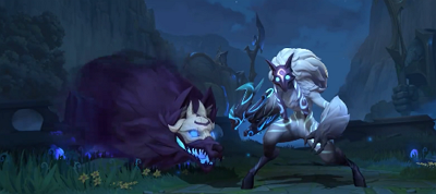 《英雄联盟手游》永猎双子千珏展示视频公布！将于3月29日正式上线！