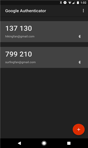 谷歌身份验证器安卓版3