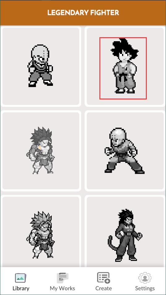 legendary fighter pixel