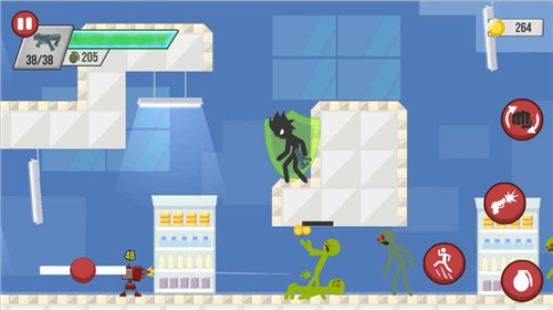 火柴人僵尸射击5