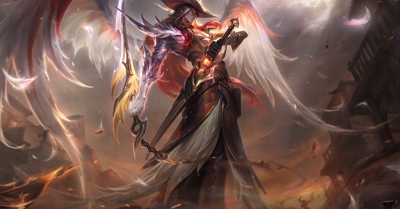英雄联盟西部魔影永恩炽天使皮肤什么样