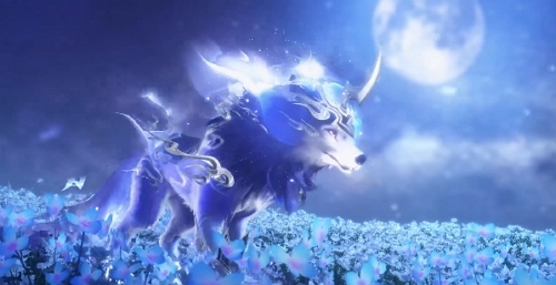 逆水寒手游星空狼什么样