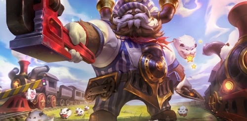 英雄联盟奥恩愚人节皮肤什么样