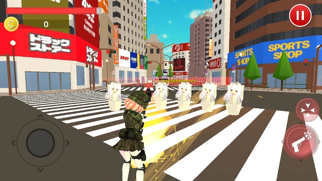 动漫厕所头入侵4