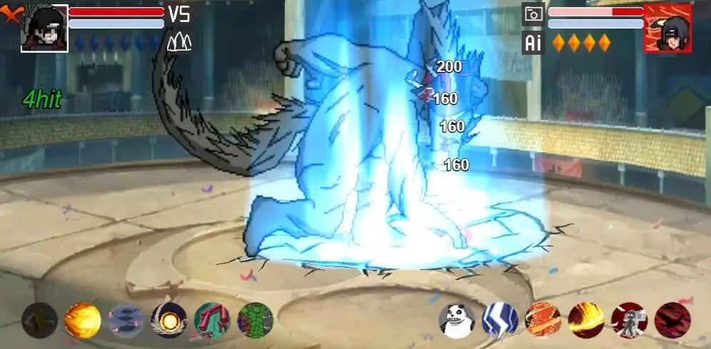 像素火影单机版jojo乱入4