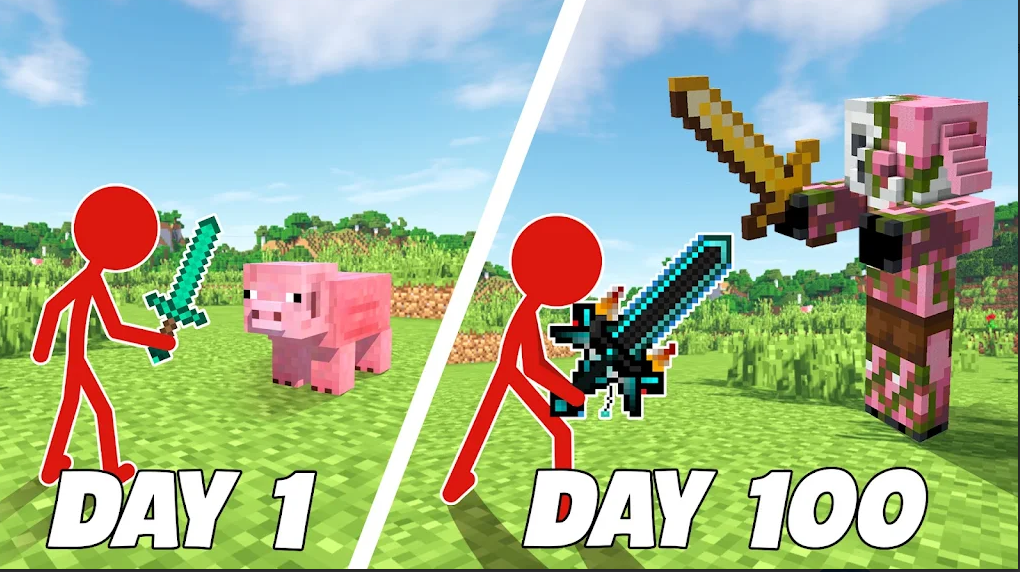 火柴人像素格斗1