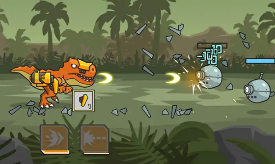 霸王龙vs机器人2