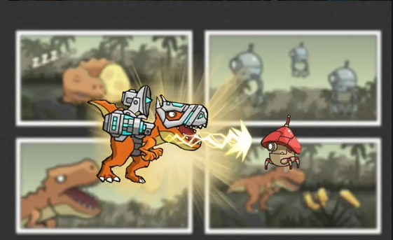 霸王龙vs机器人5