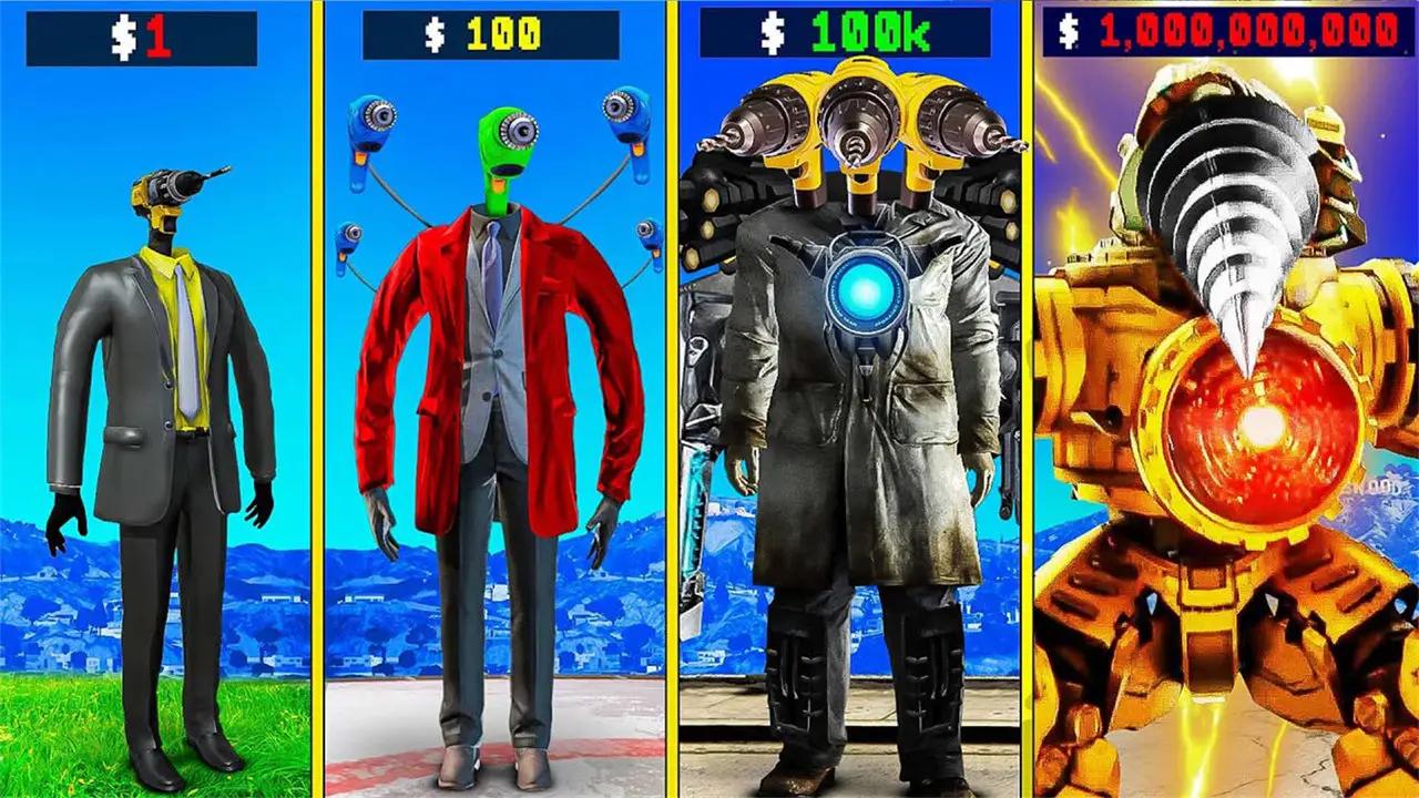 泰坦巨型时钟人4