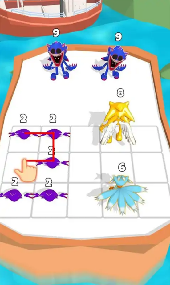 合并超级怪物战斗4