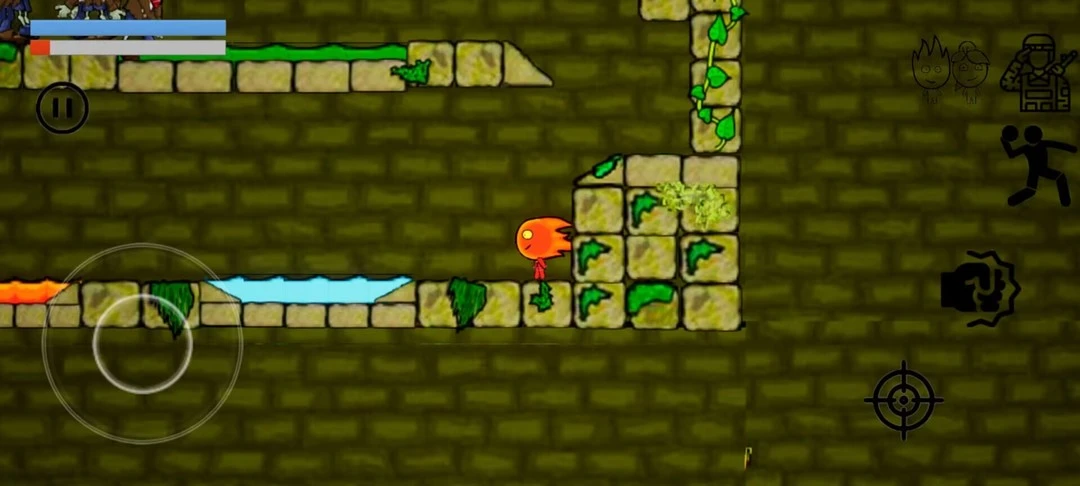 冰火人大战僵尸24