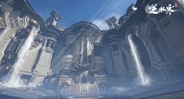 逆水寒手游上天计划成功 卫星传播纪念游戏画面