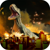恐龙破坏城市