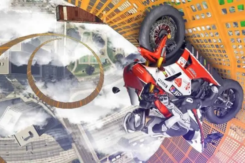 不可能的摩托车轨道3