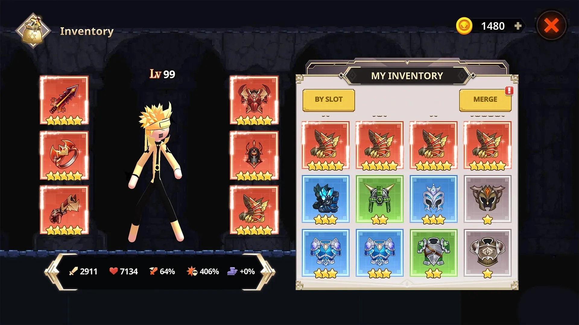 火柴人像素英雄4