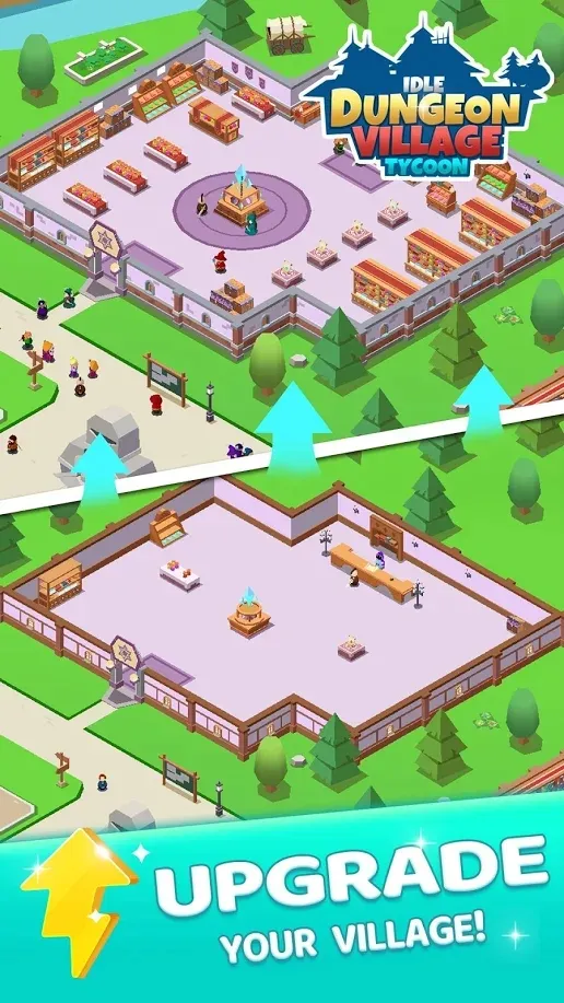 空闲地牢村大亨冒险家村1