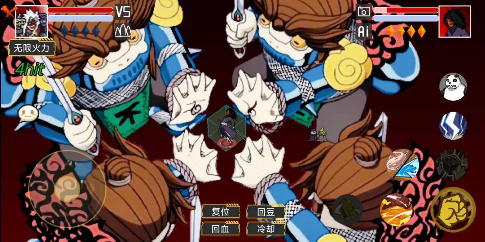 像素火影单机版仙人自来也3