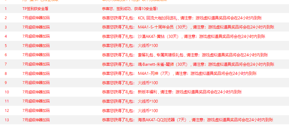 cf活动助手一键领取