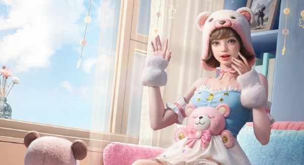 和平精英奶油梦幻熊时装什么样