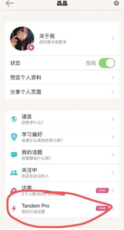 tandem交友软件