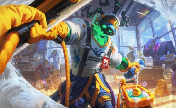 英雄联盟2024职场精英系列皮肤原画什么样