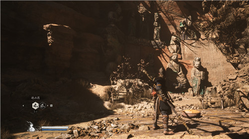 黑神话悟空黄风岭黄风阵佛窟前打坐蒲团位置在哪里