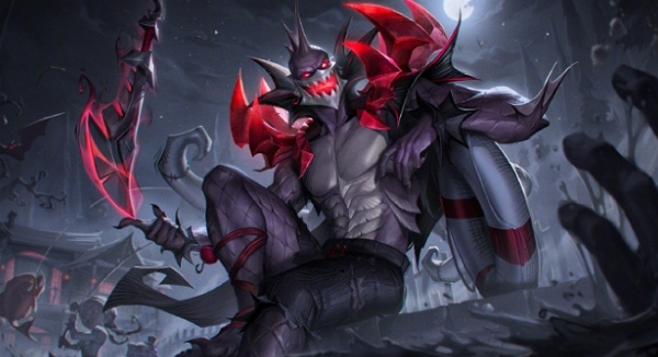 英雄联盟魔域梦魇系列皮肤原画