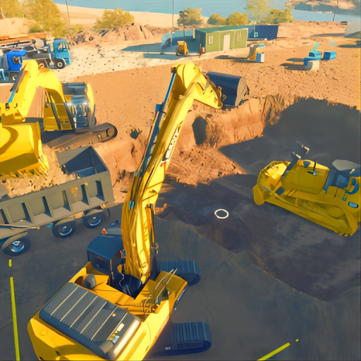 挖掘机真实驾驶