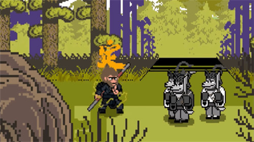 黑神话悟空变成了像素游戏