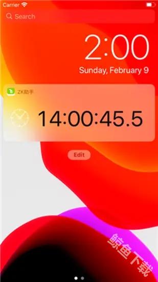 zk助手悬浮时钟