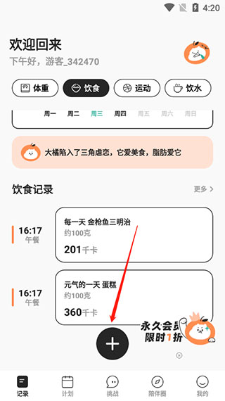 饭橘减肥